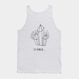 Stoner... (Black) Tank Top